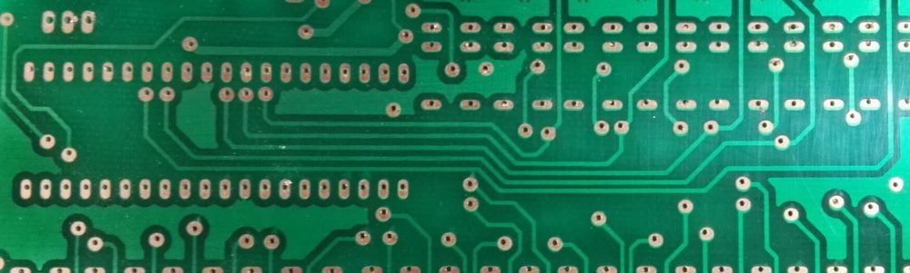 Diseño PCB control sin componentes electrónicos